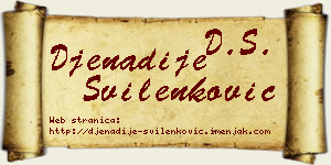 Đenadije Svilenković vizit kartica